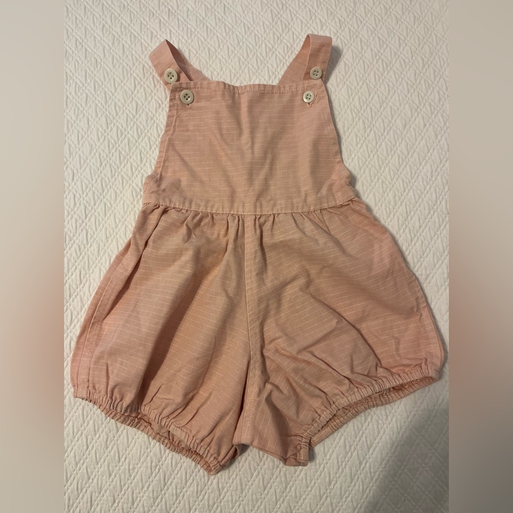 Hey Gang pink romper
